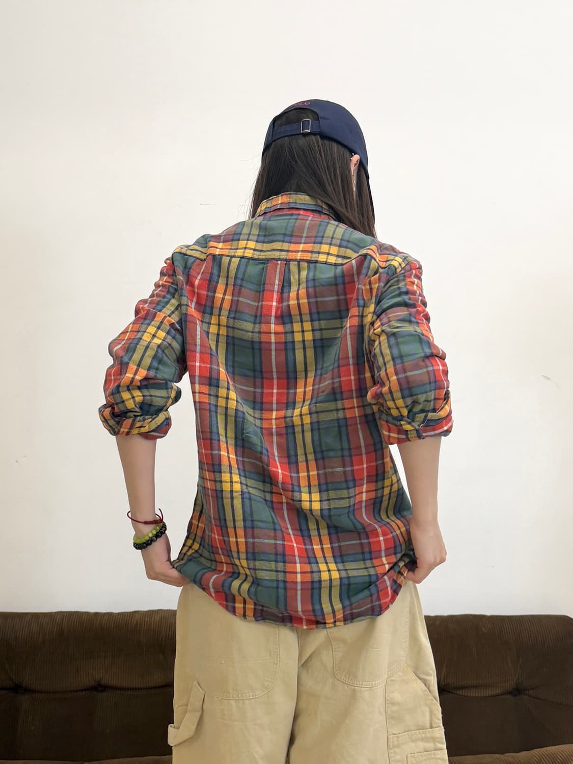 L.L.Bean 빈티지 코튼 워크 셔츠 상품이미지4