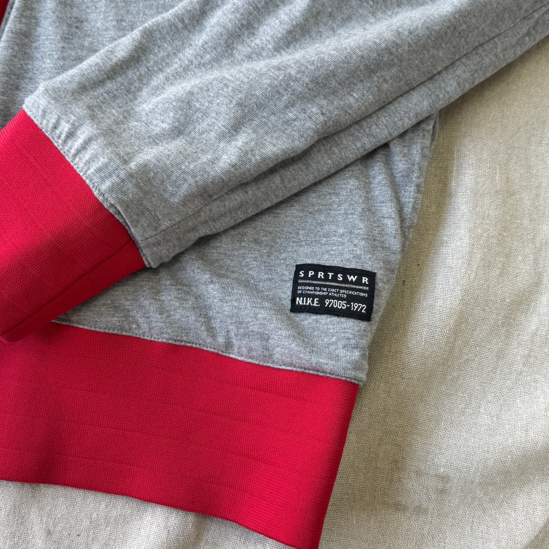 나이키 리버시블 나일론 레드 집업 XL 상품이미지5
