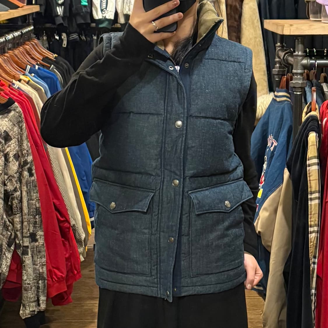 [HI] Levi's 리바이스 데님 조끼 패딩 상품이미지2