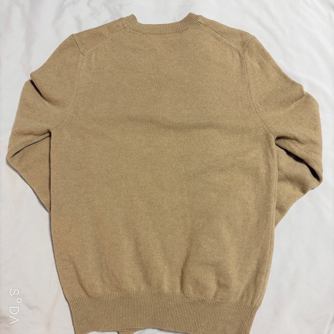 꼼데가르송 블랙 하트 가디건 베이지 상품이미지2