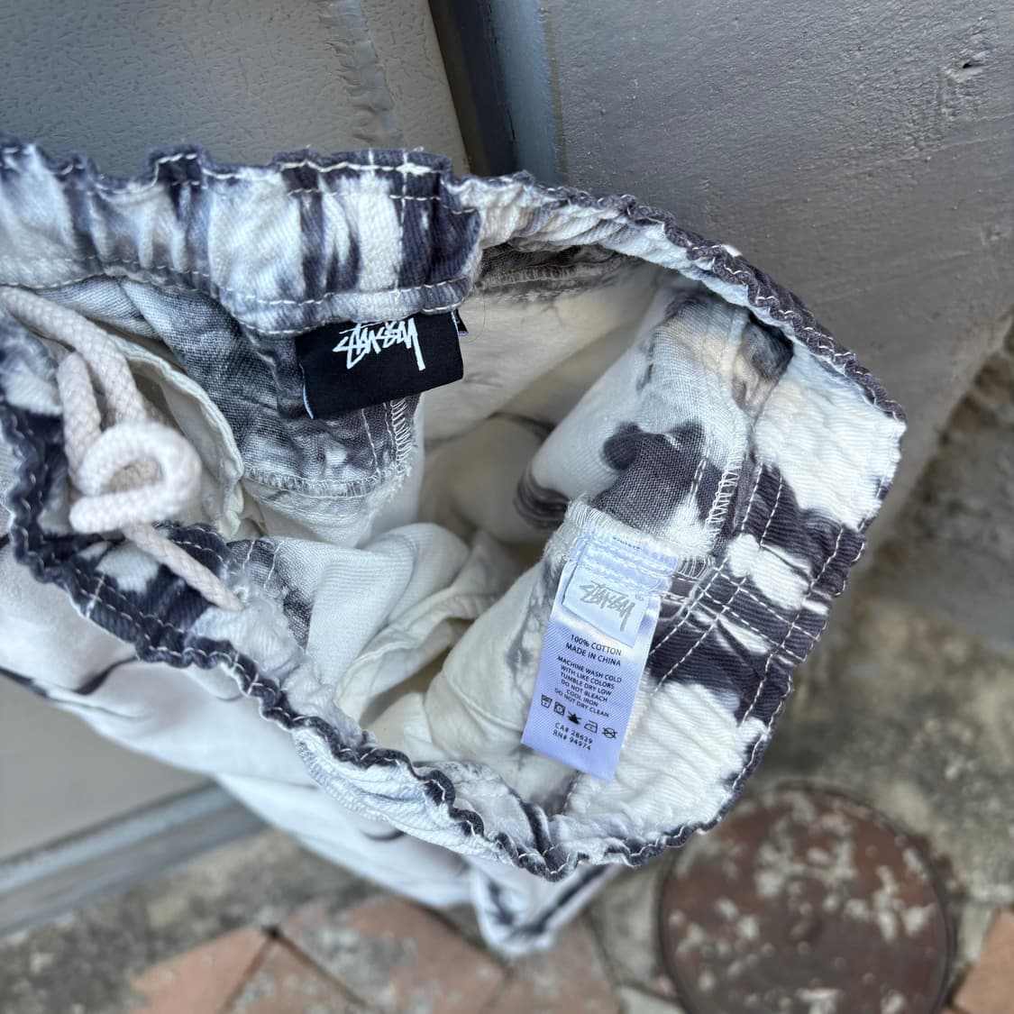 스투시 립 다이드 본 비치 팬츠 상품이미지6