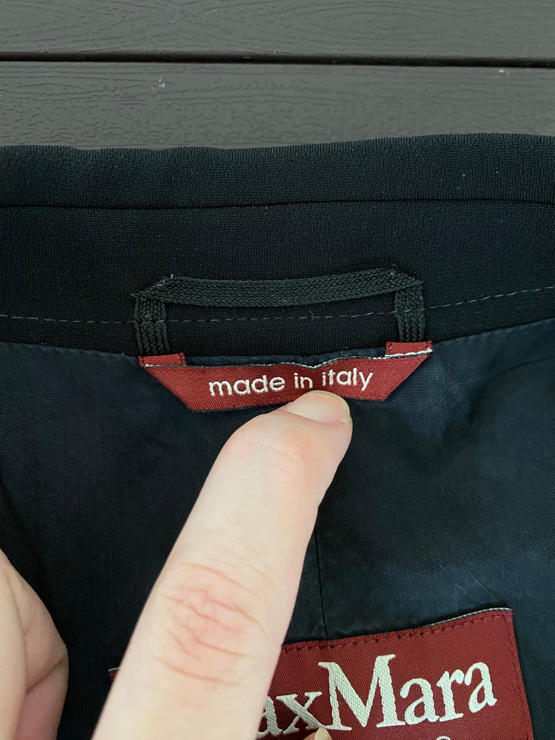 (36) 막스마라 라인 디테일 자켓 상품이미지4