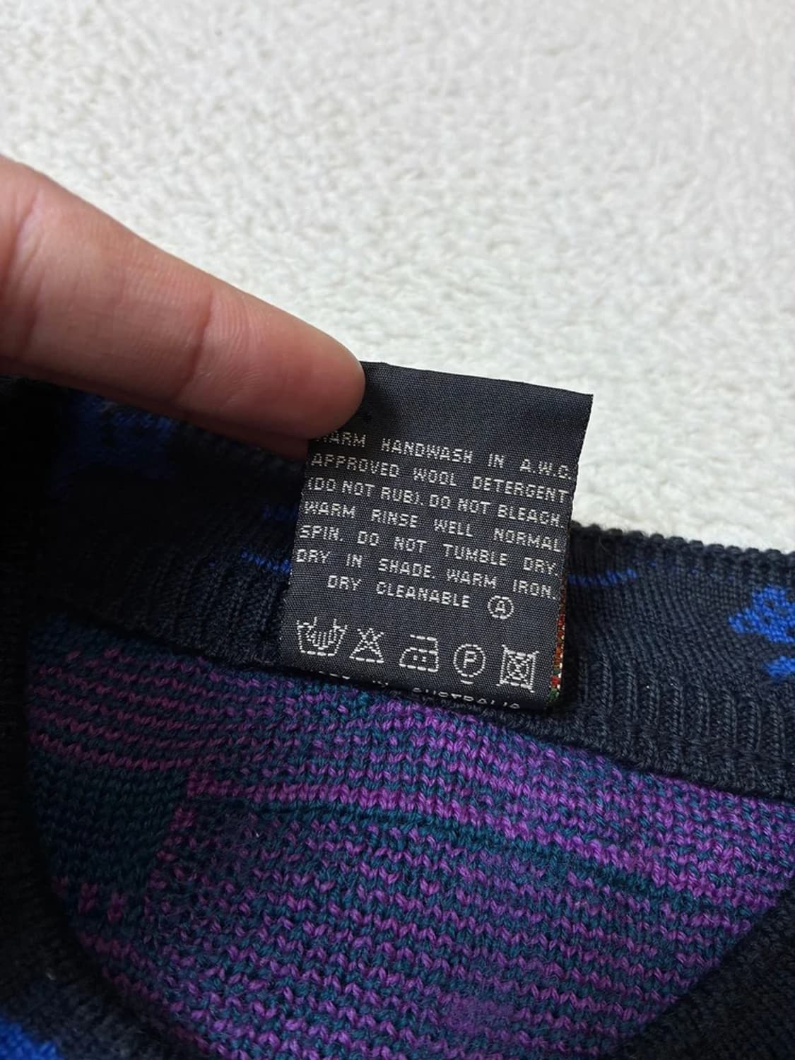 바버 Barbour 클래식 버드아이 니트 PN7319 상품이미지6