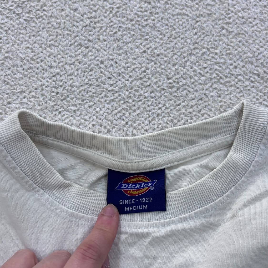 M 디키즈 긴팔 티셔츠 (오염확인) 0420E 상품이미지3