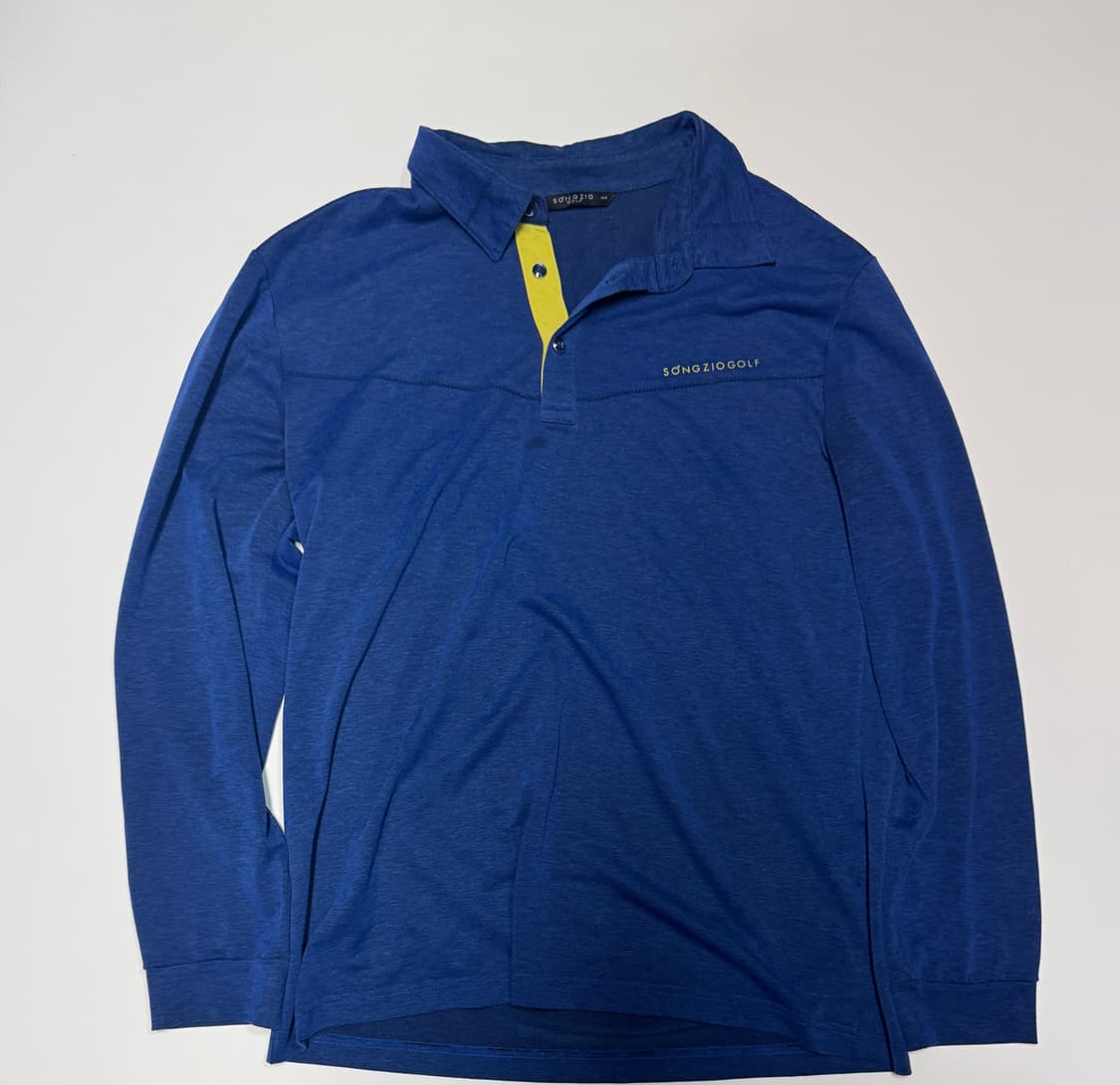 지오송지오 골프 필드 반집업 긴팔 카라 티셔츠 XL 상품이미지1