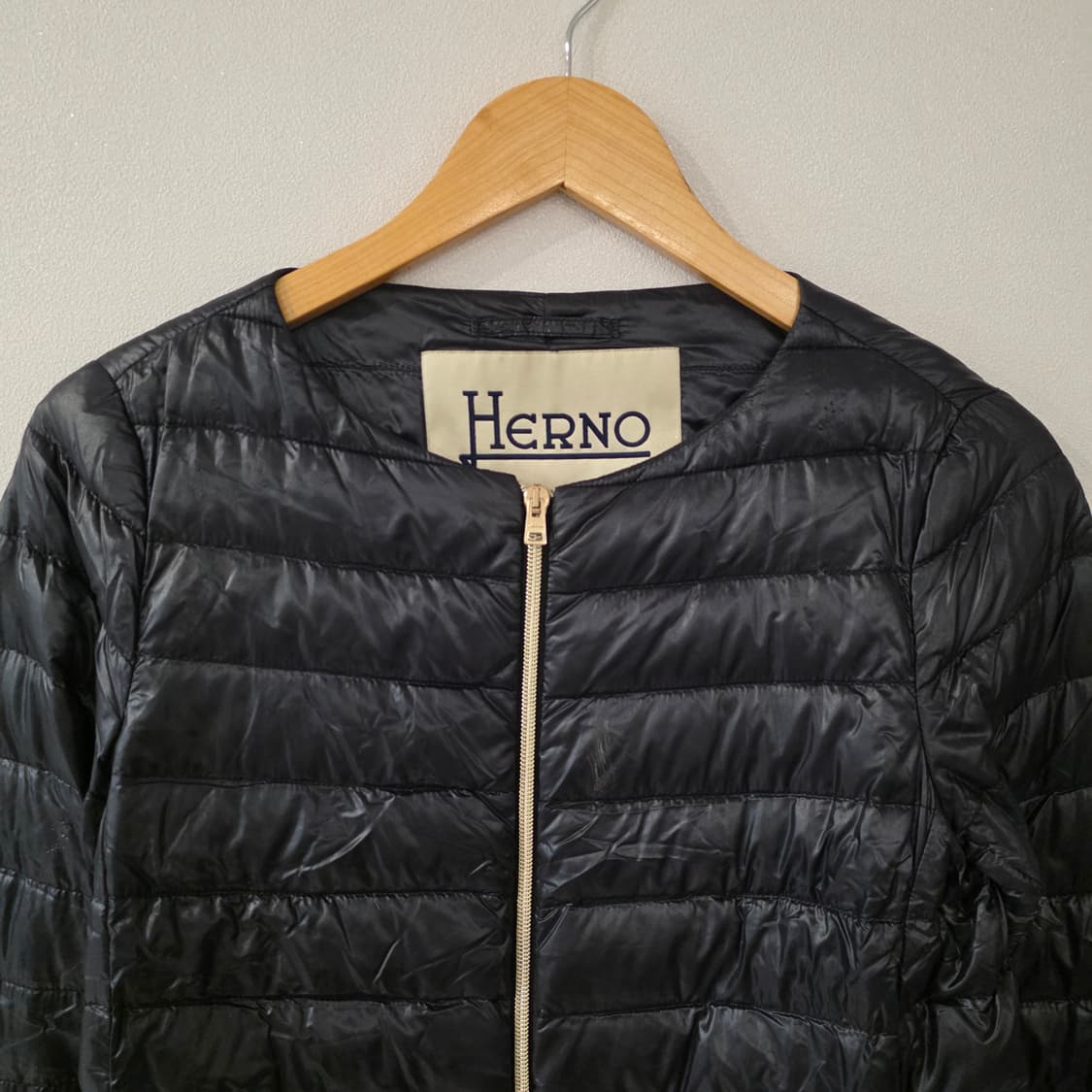 에르노 블랙 퀼팅 구스패딩 자켓 40 상품이미지4