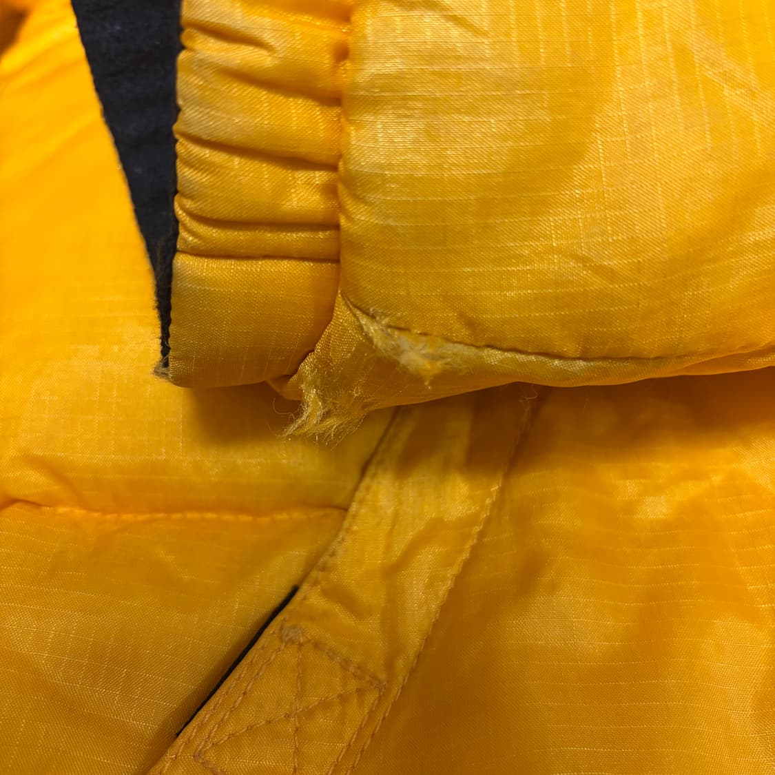 폴로 진스 컴퍼니 90s 올드스쿨 옐로우 패딩(실측 M) 상품이미지6