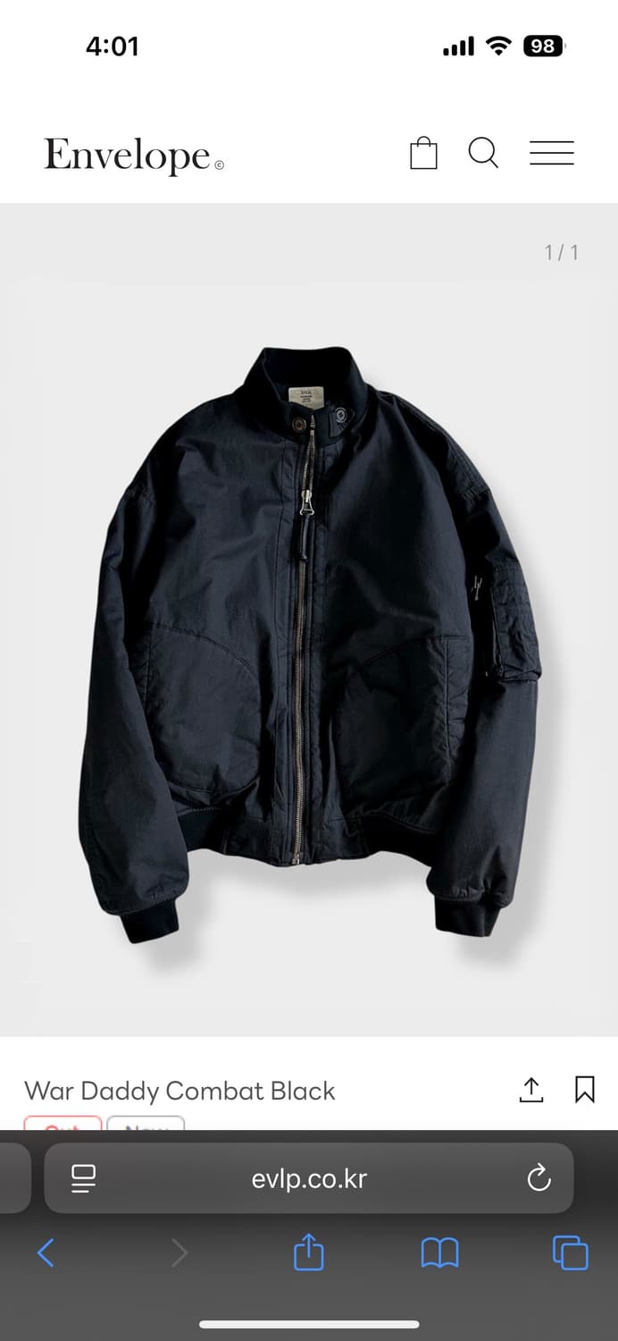 엔벨로프 워 대디 컴뱃 자켓 상품이미지1