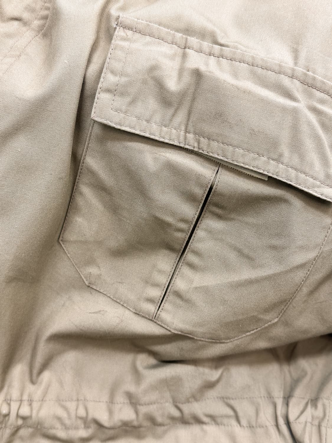 beige pocket oversized safari HD jacket 상품이미지7