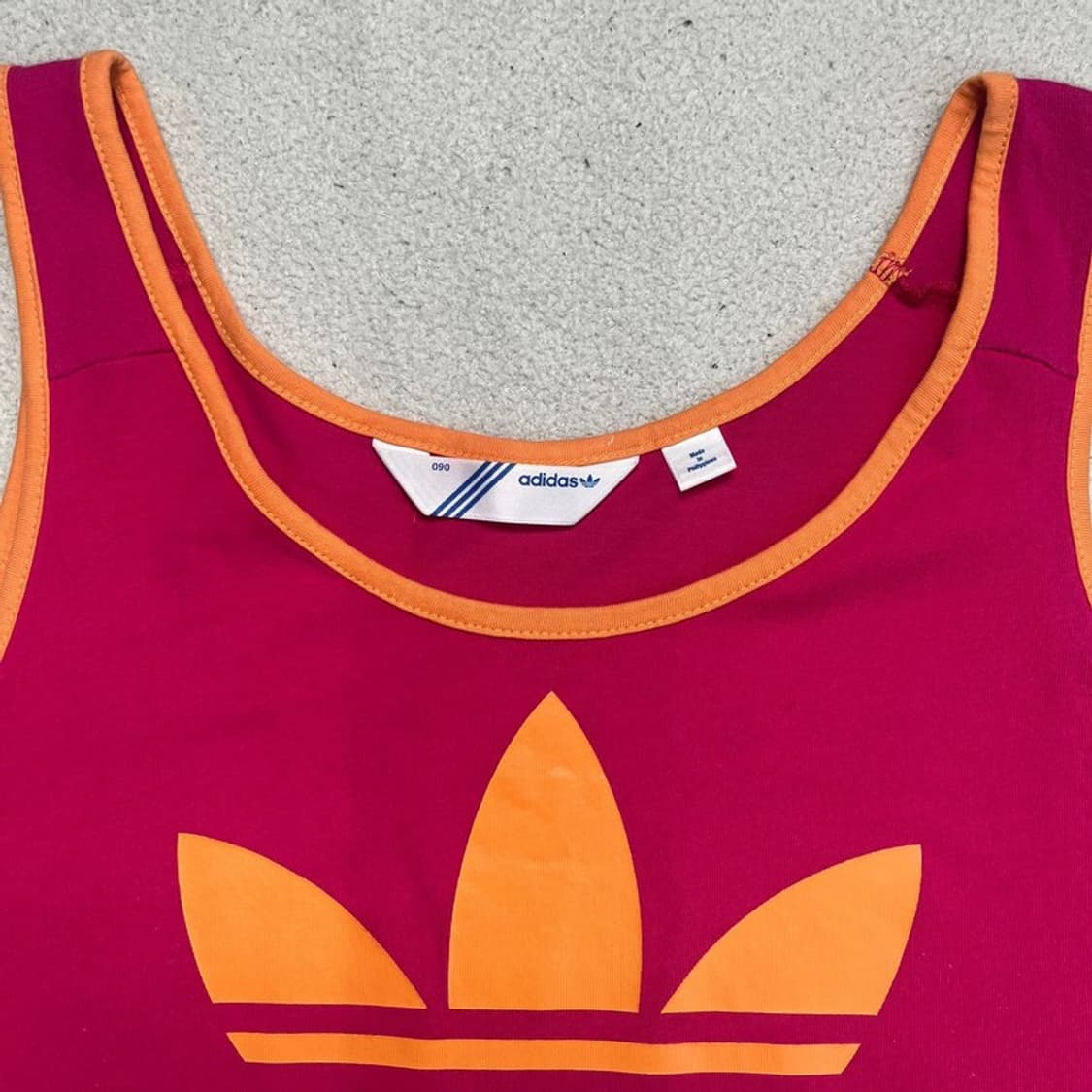 ADIDAS 파이어버드 탱크탑 오렌지 90 상품이미지4