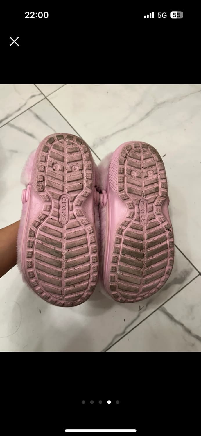 크록스 클래식 퍼 슈어 클로그 발레리나 240 상품이미지4