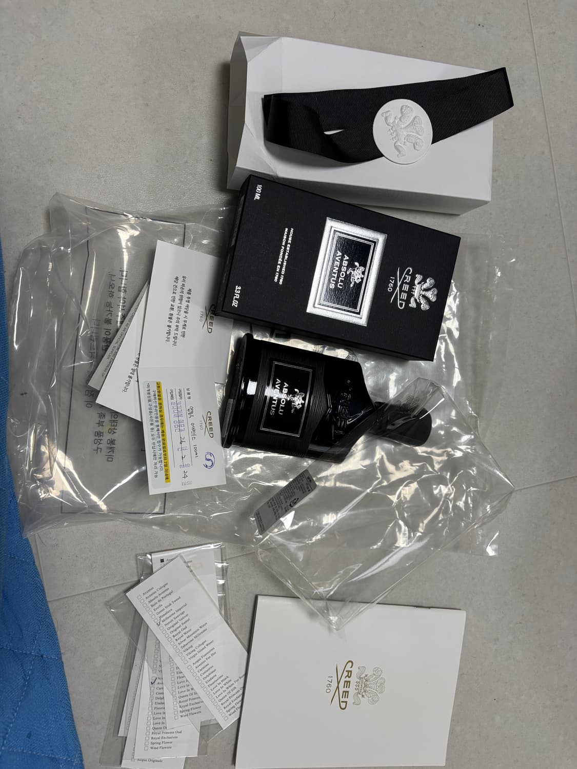 (국문)크리드 어벤투스 앱솔루 100ml 상품이미지1