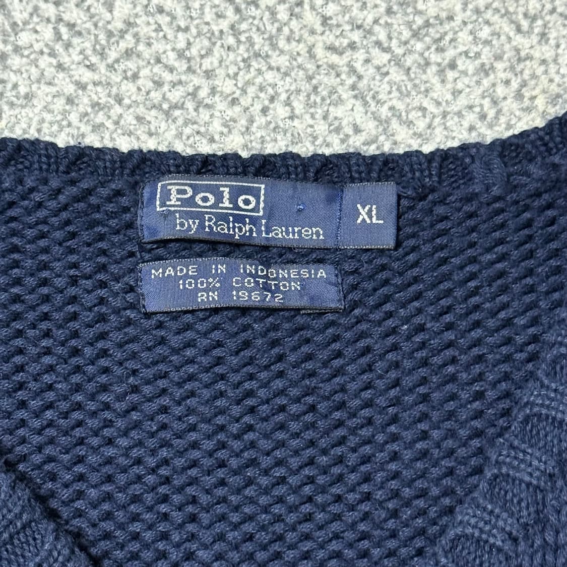 폴로 랄프로렌 성조기 니트 조끼 상품이미지4