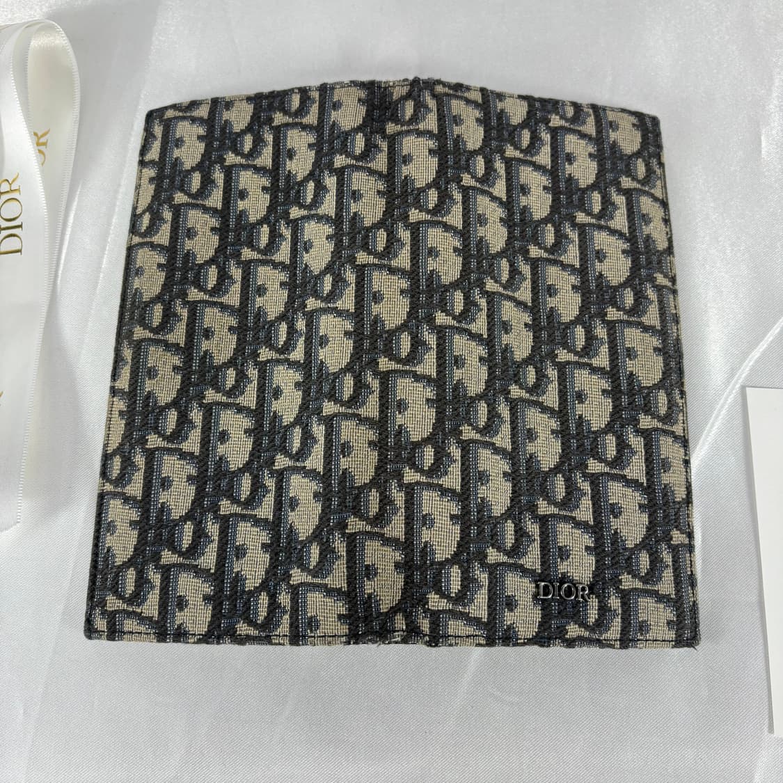 (풀박스,정품)디올 오블리크 자카드 장지갑 상품이미지9