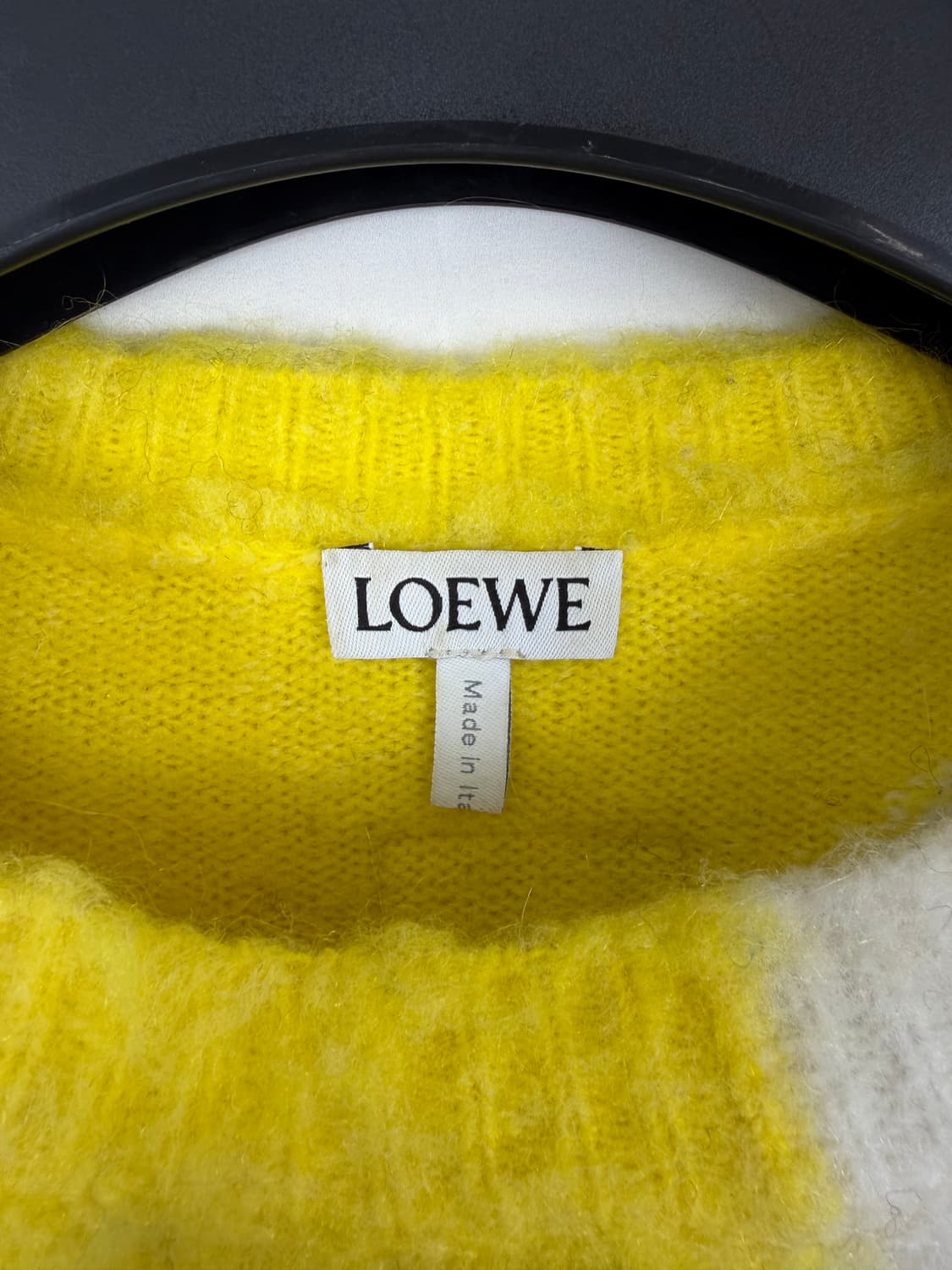 a179) 로에베(Loewe) 인타르시아 모헤어 니트 상품이미지4