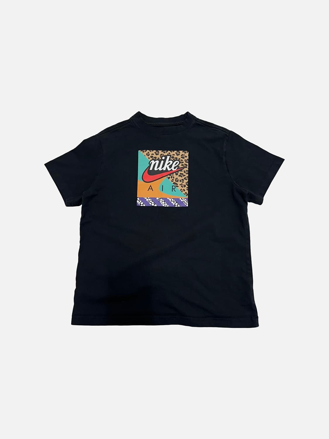 나이키 패치워크 프린팅 반팔티 상품이미지1