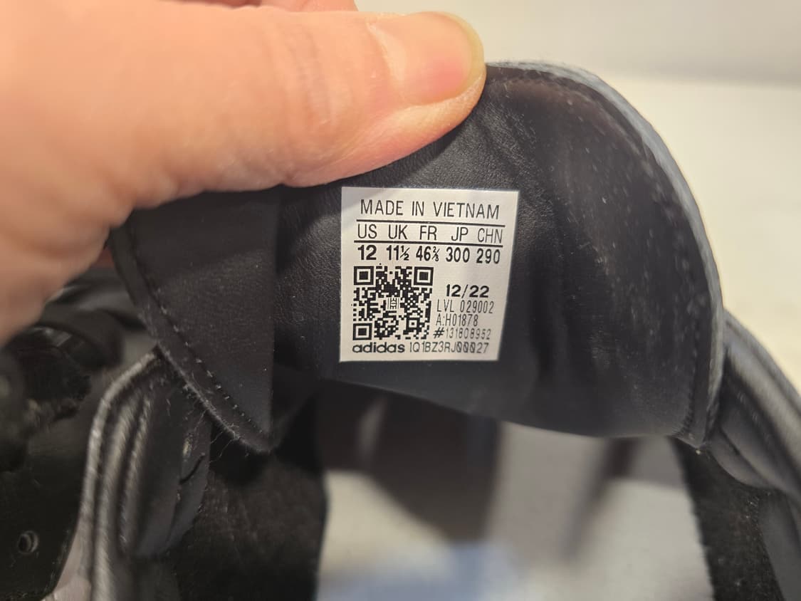 거의새거) 아디다스 삼바 OG 비건 스니커즈 블랙 300 상품이미지7