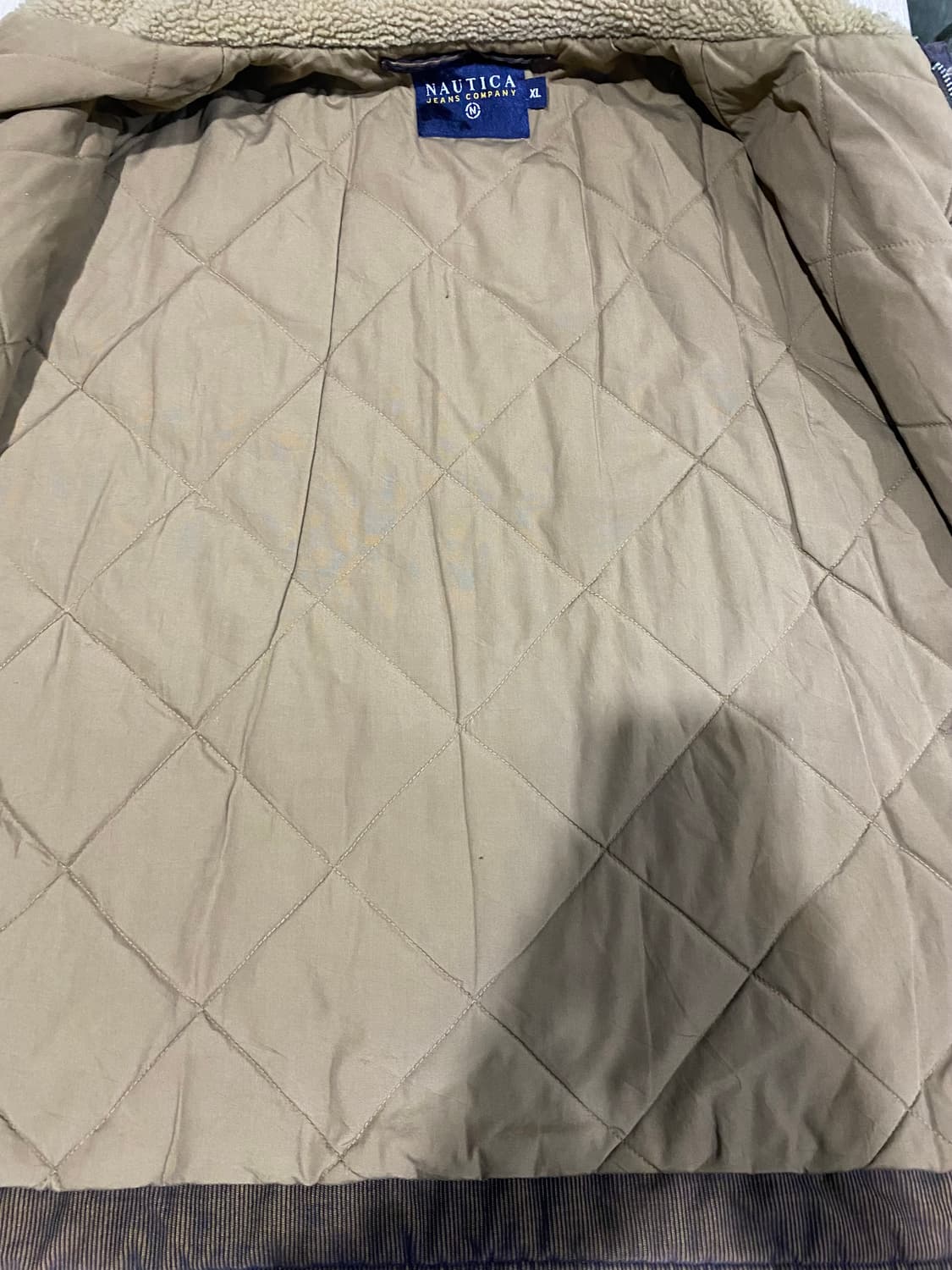 NAUTICA 코듀로이 넥 퍼 자켓 XL 상품이미지7