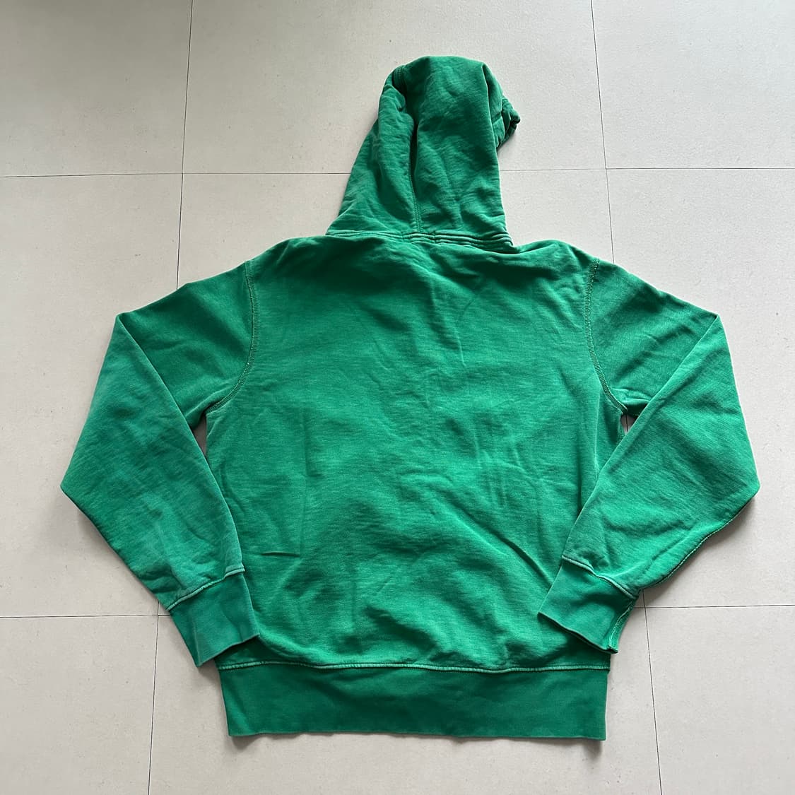 폴로 랄프 로렌 빈티지 워싱 그린 후드집업 M (TALON 지퍼) 상품이미지7