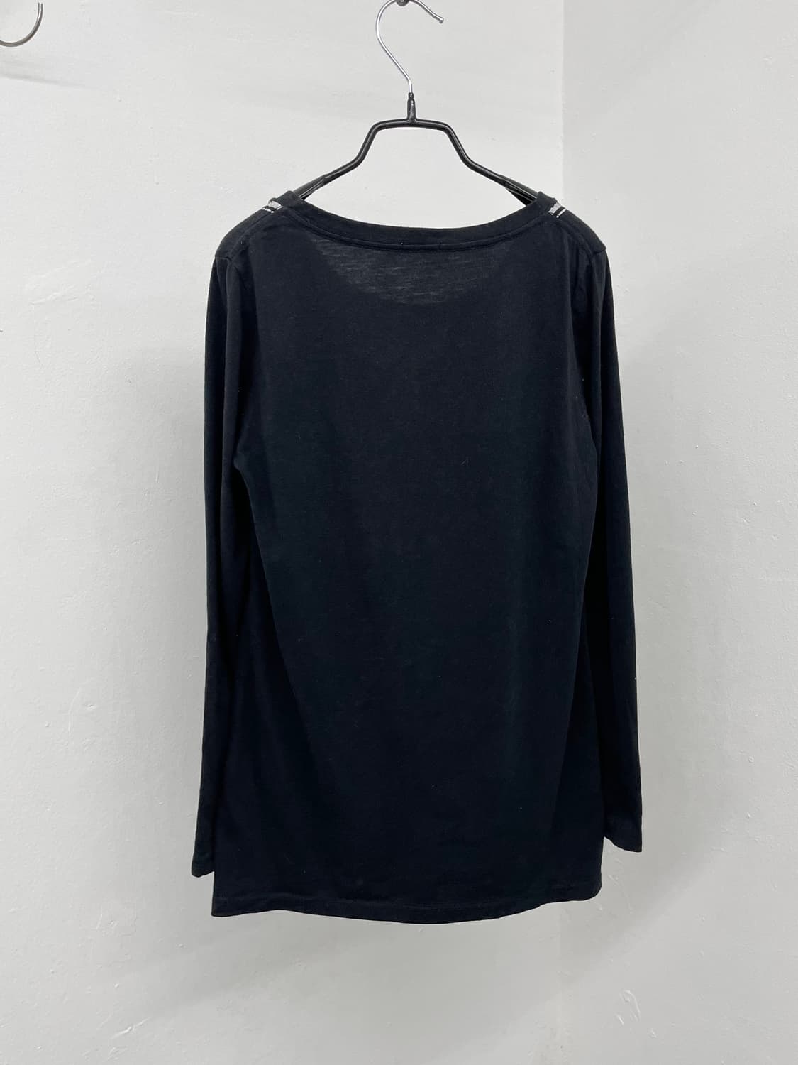 블랙 레터링 프린팅 슬리브 상품이미지5