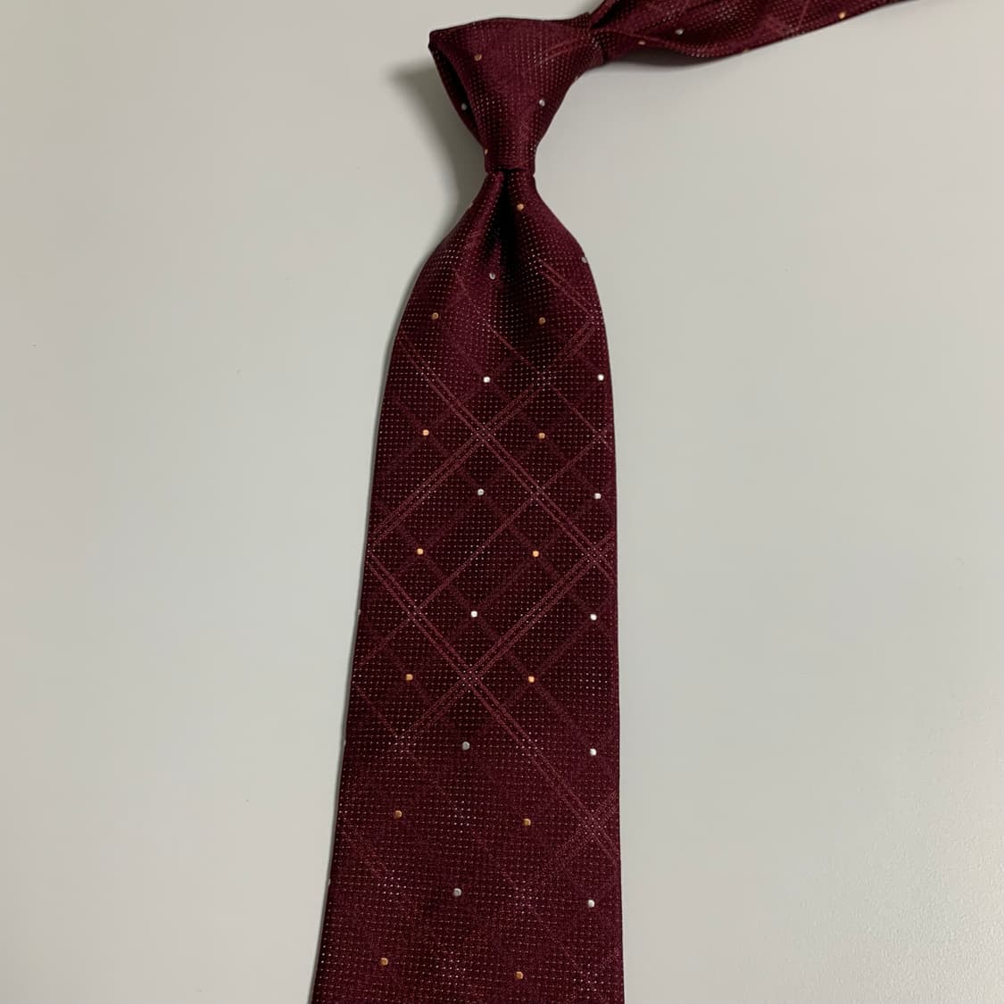폴스미스(Paul smith) 명품넥타이 도트 체크넥타이 A+등급 상품이미지8