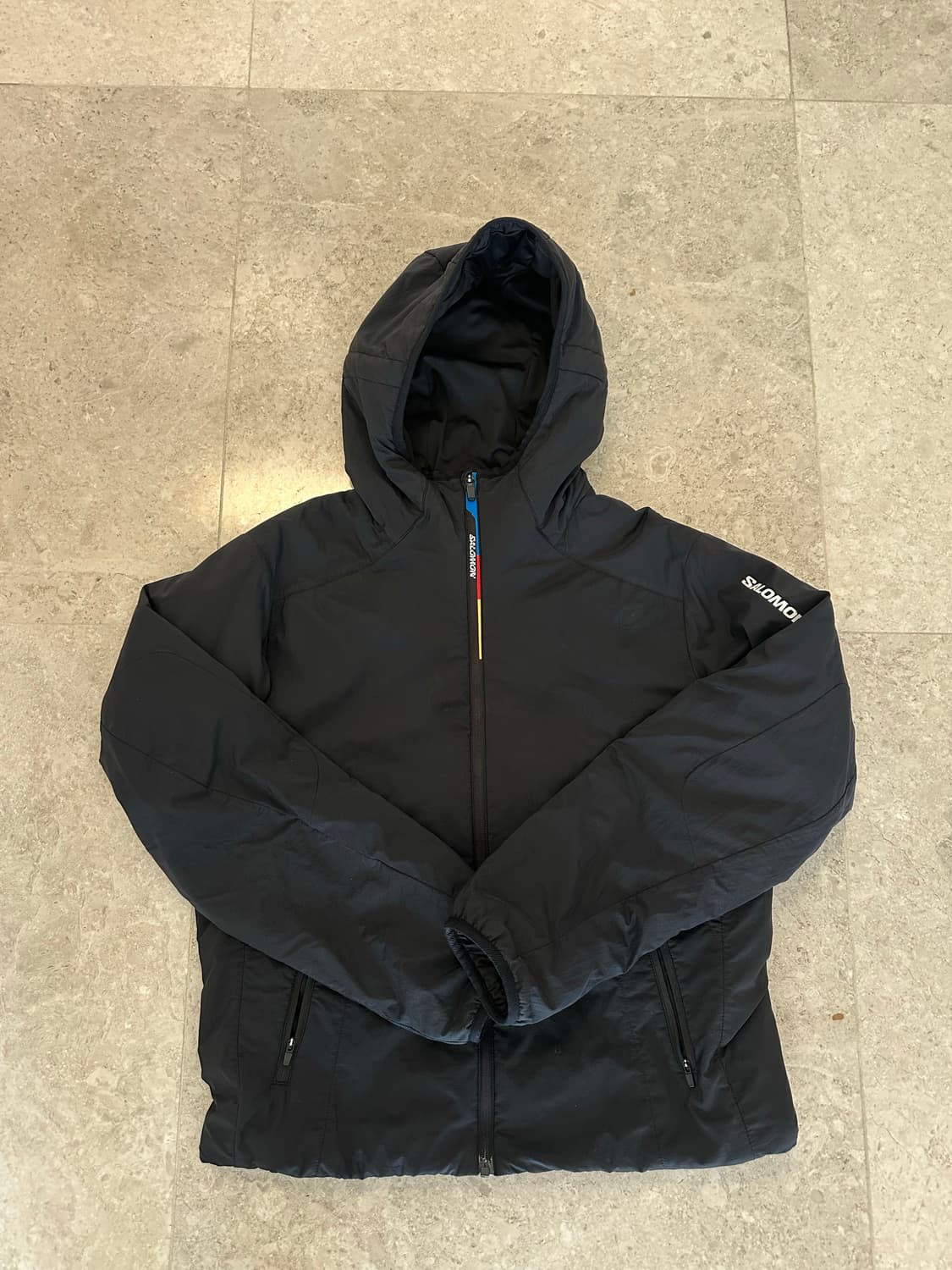 살로몬 모디세이 자켓 패딩 블랙 s 상품이미지2