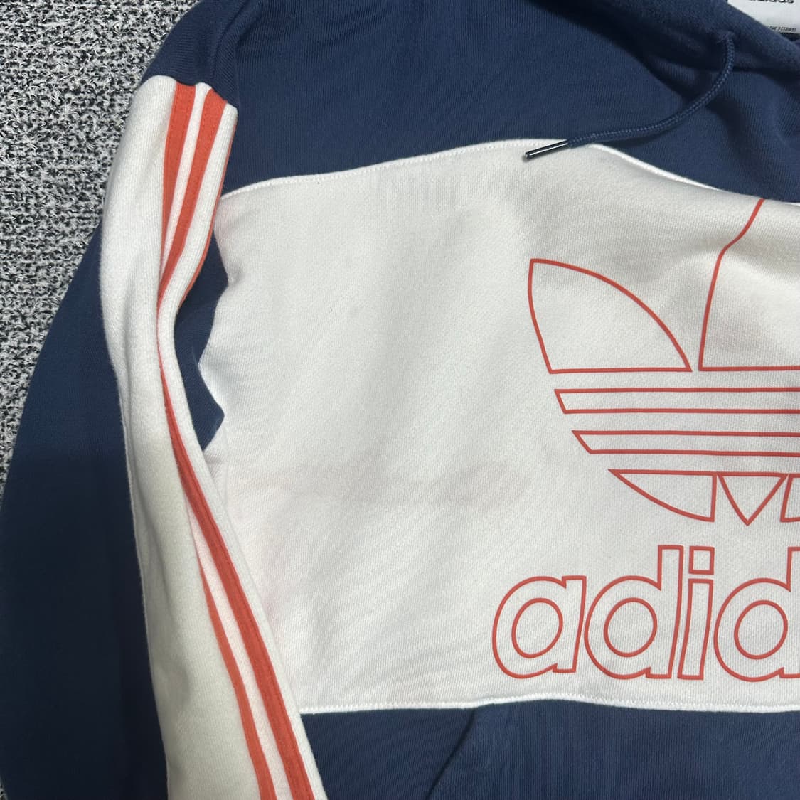 (95) 아디다스 삼선 트레포일 후드티 상품이미지3