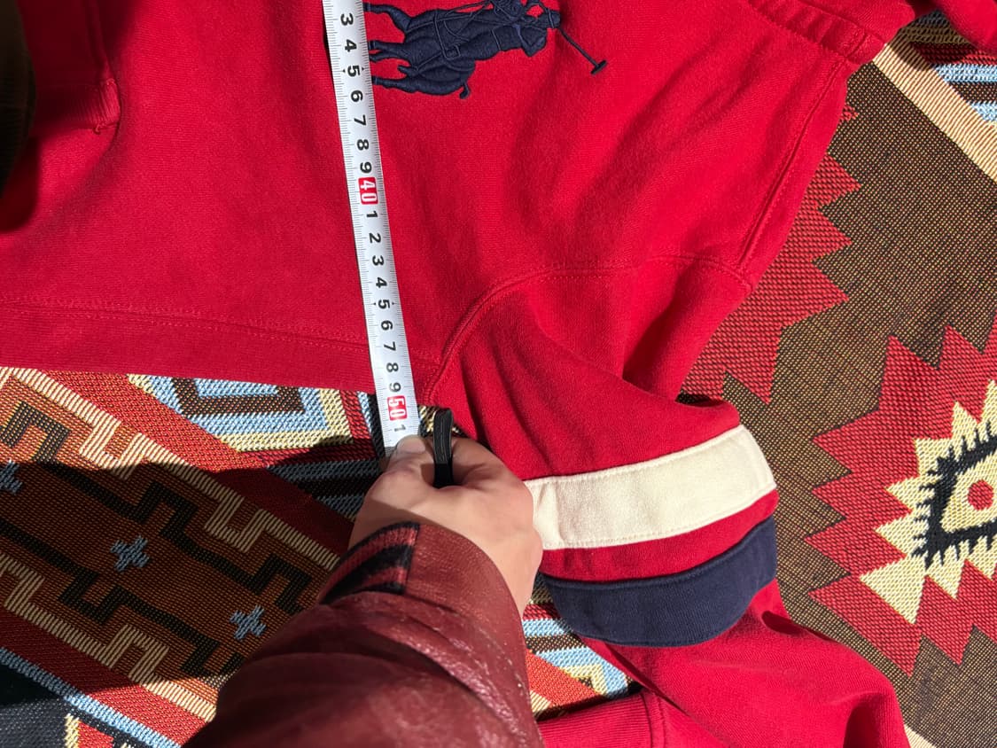 폴로 빅포니 사이드라인 빈티지 후드집압 상품이미지6