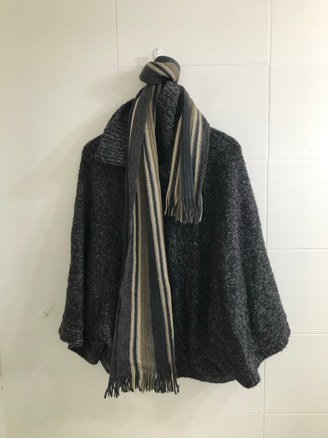 무채색 케이프 가디건 하구미 모리걸 코디세트 상품이미지9