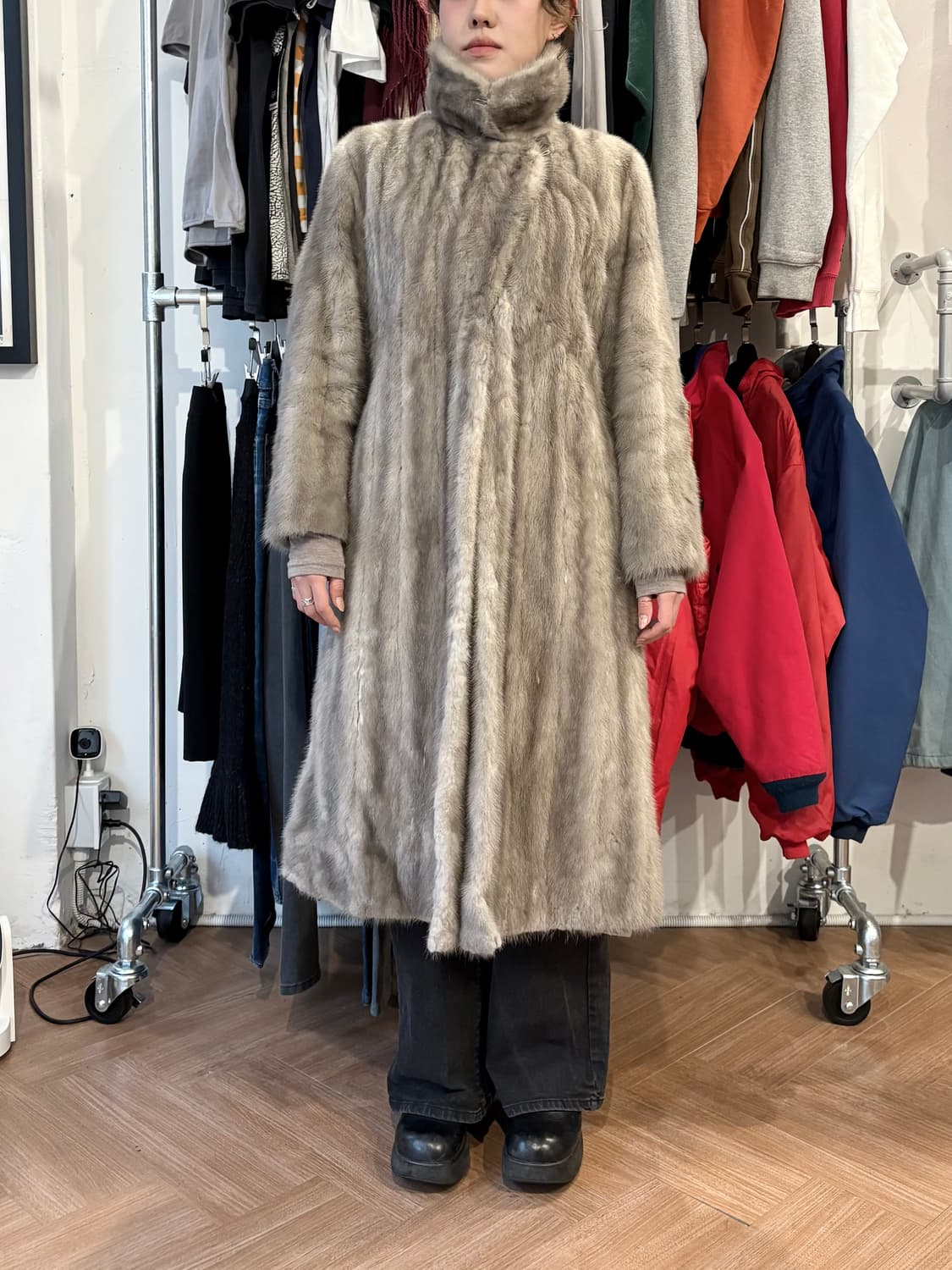 SAGA 밍크 퍼코트 상품이미지4