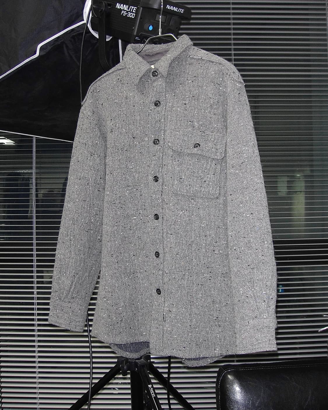 2003 aw 사스콰치패브릭스 울 셔츠 상품이미지1