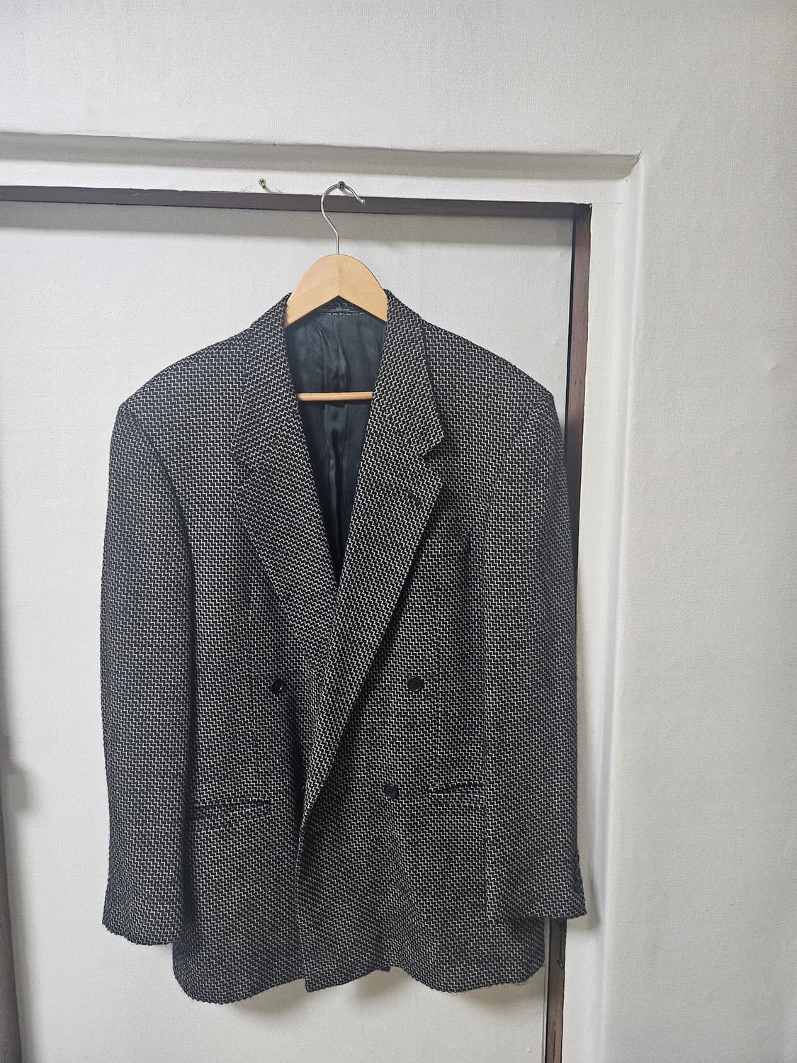 베르사체 헤링본 스타일 자켓 xl 상품이미지1