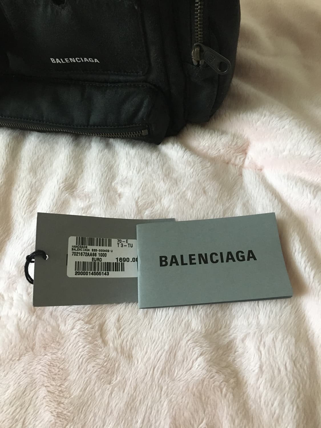 발렌시아가 슈퍼비지 스몰 블랙 토트백 상품이미지7