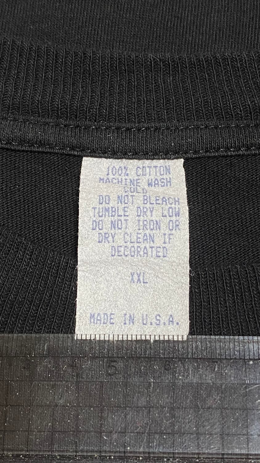 빈티지 90s 마릴린맨슨 사타닉아미 티셔츠 XXL 2XL 상품이미지5