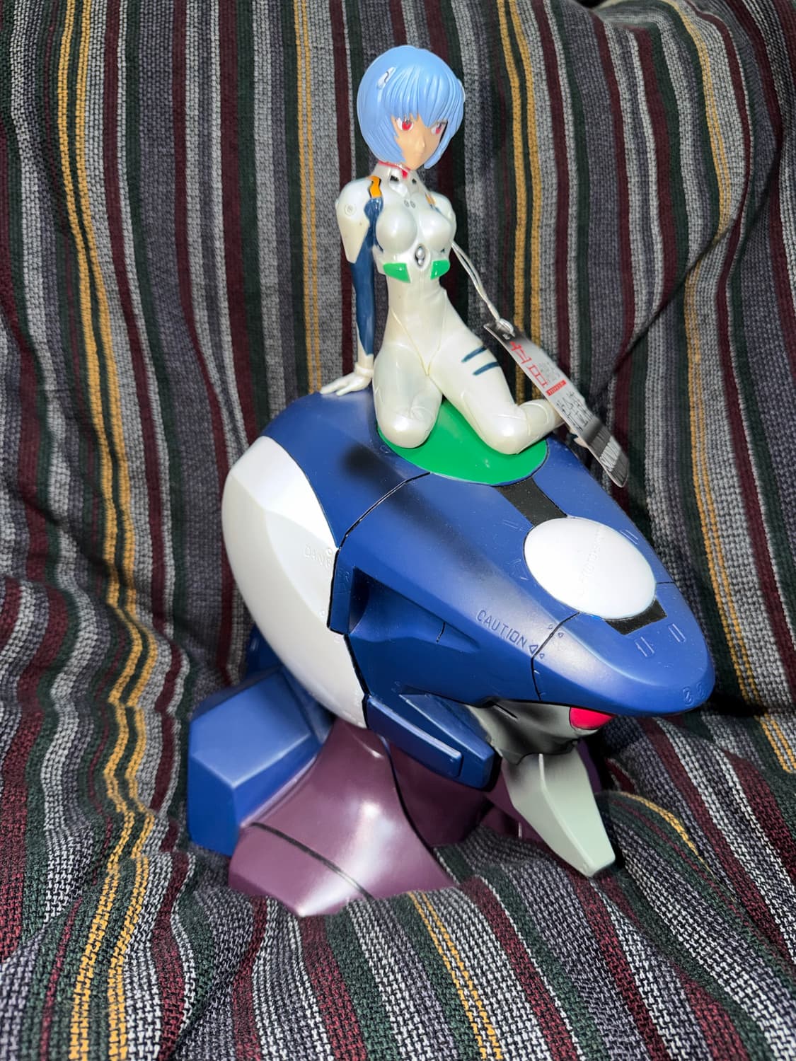 [에반게리온] EVA-00 w.아야나미 레이 사운드뱅크 저금통 상품이미지1