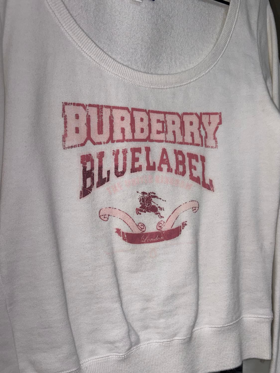 버버리 블루라벨 맨투맨 상품이미지2