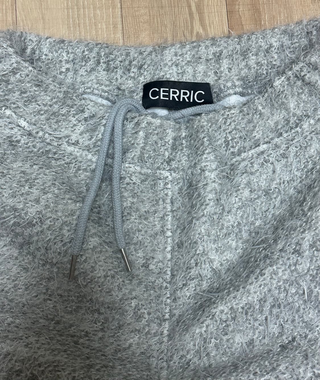 세릭 Hairy Wide Pants _ Gray 상품이미지3