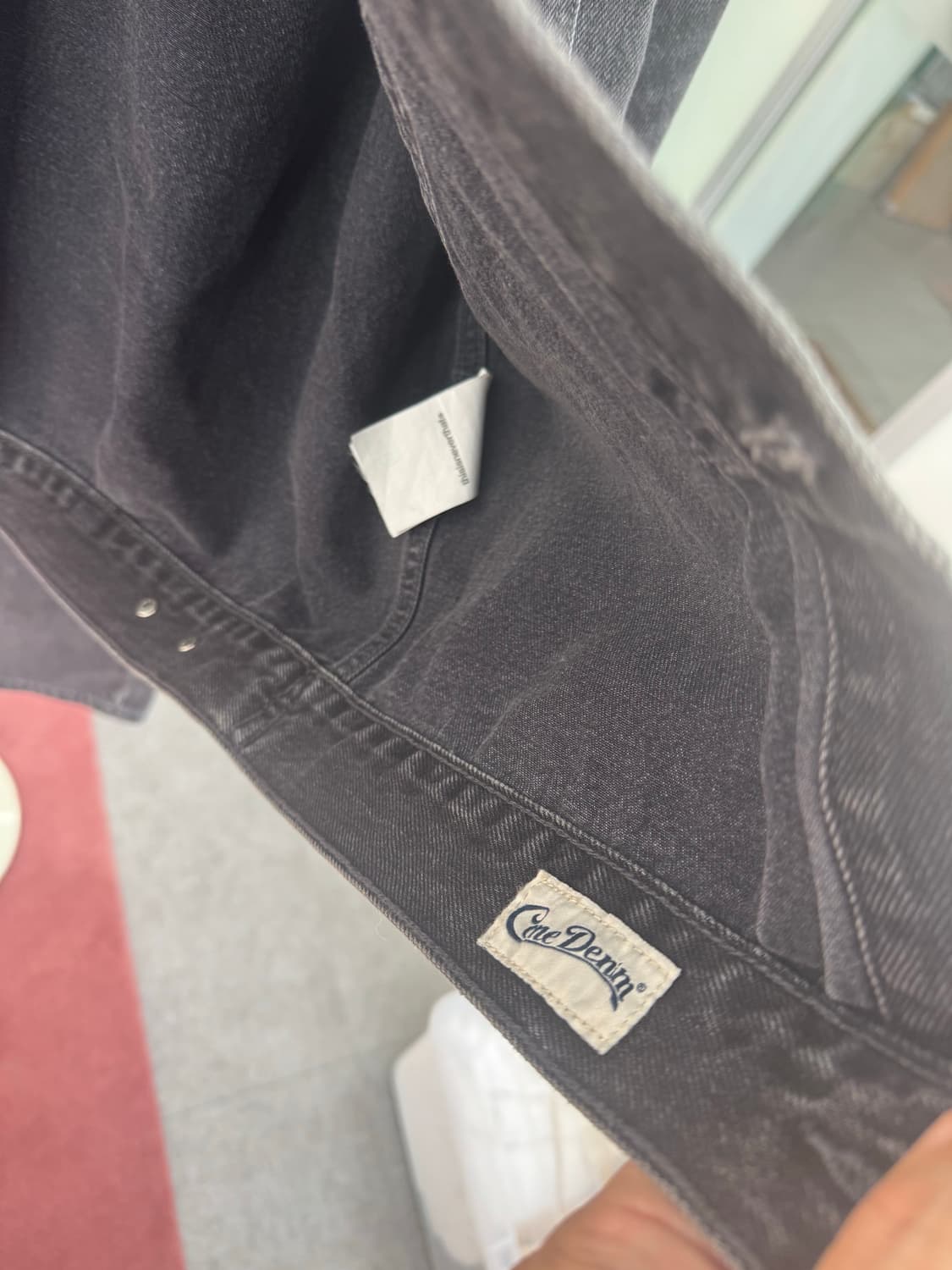 디스이즈내버댓 데님 셋업 L 상품이미지5