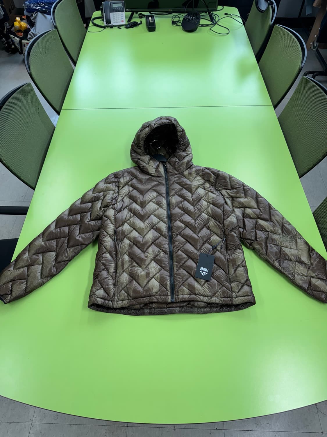 Pertex 원단 초경량 오리털 패딩 (Black Crows) 상품이미지3