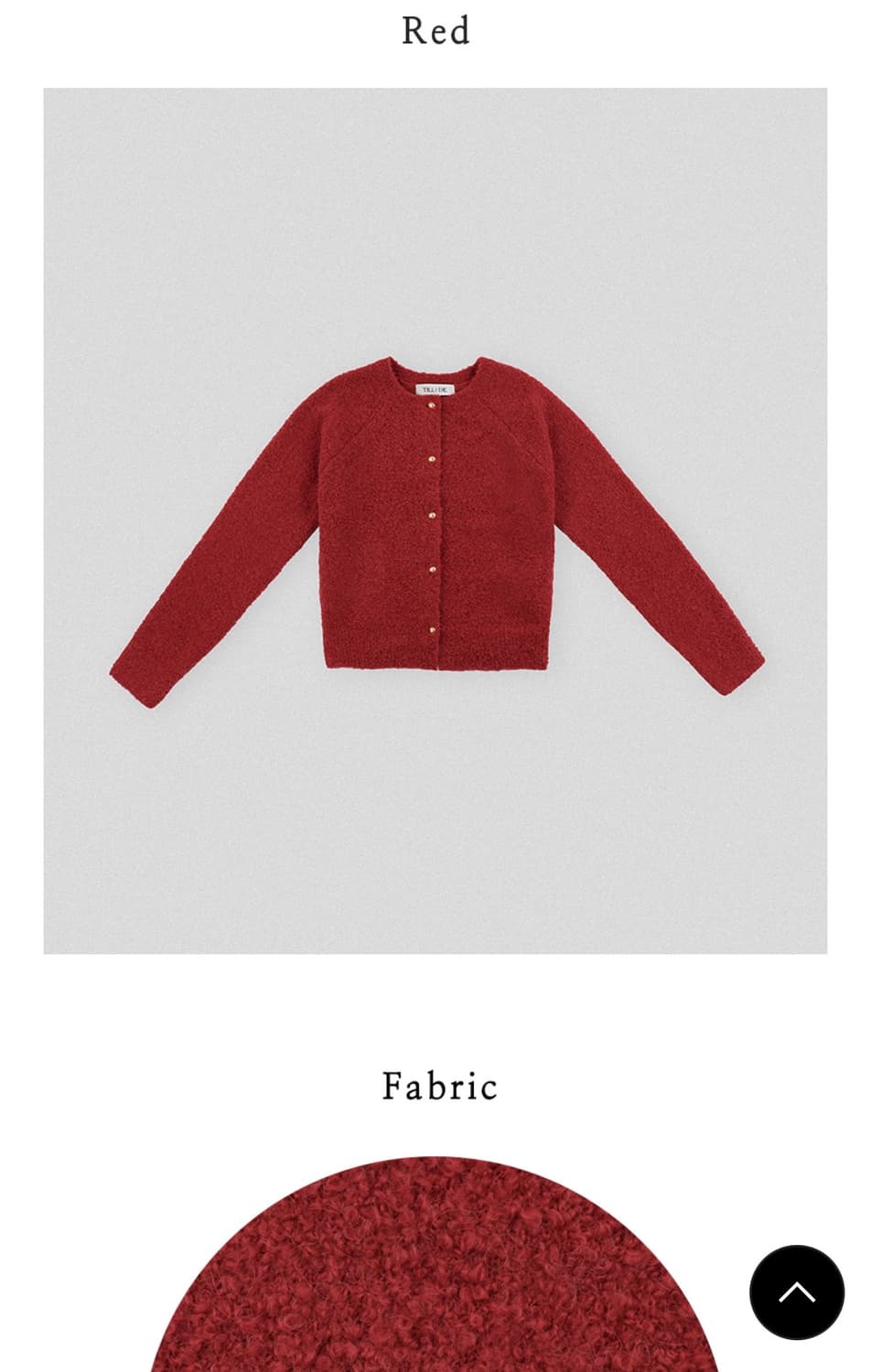 틸아이다이 알파카 가디건 상품이미지4