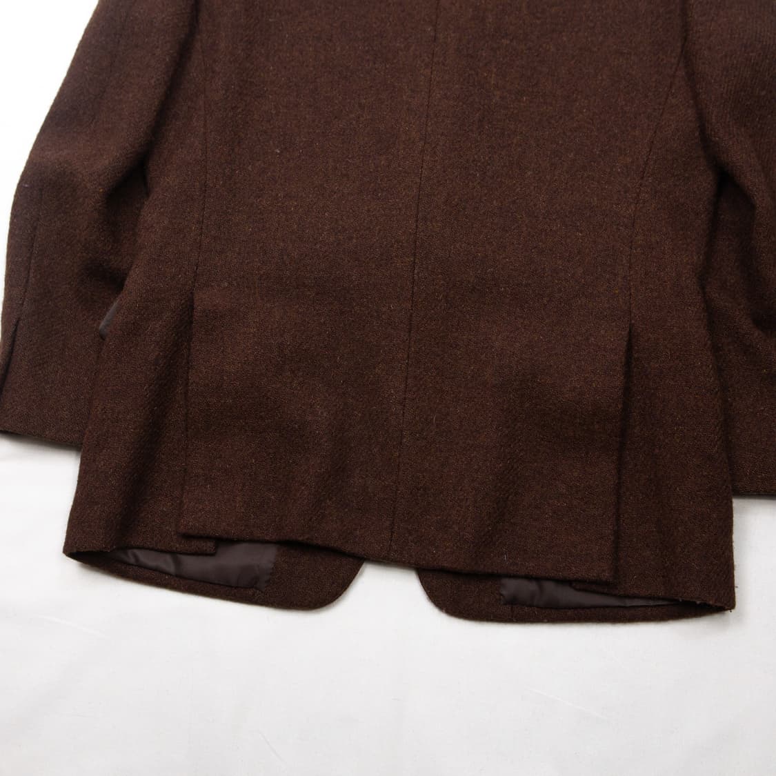 80s 해리스 트위드 울 블레이저 자켓 브라운 상품이미지7