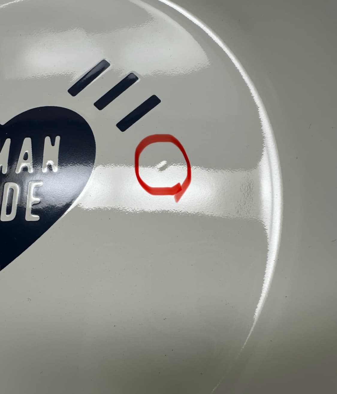 찍힘 있음 / 에나멜 플레이트 enamel plate 230mm 상품이미지2