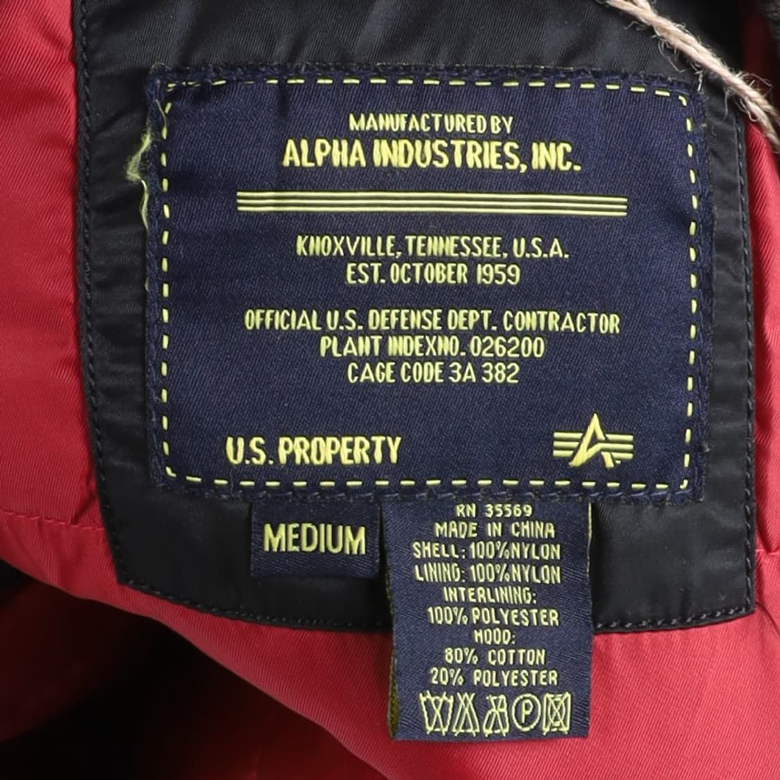 알파 인더스트리 Alpha Industry MA-1 Jacket 
 상품이미지7