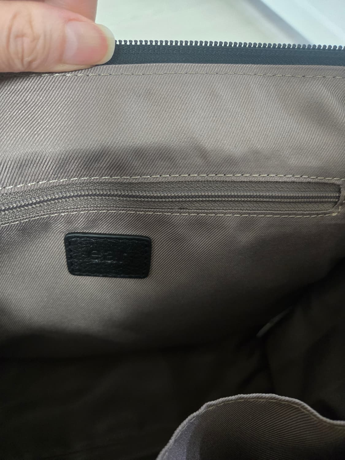 ear PAPILLONNER스퀘어 레더 백팩  상품이미지8