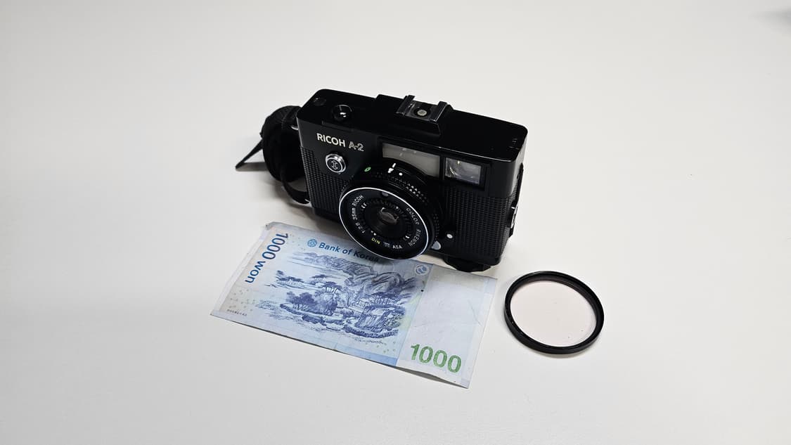 작례O 초월 명기 리코 a-2 필름카메라 빈티지 필카 상품이미지1