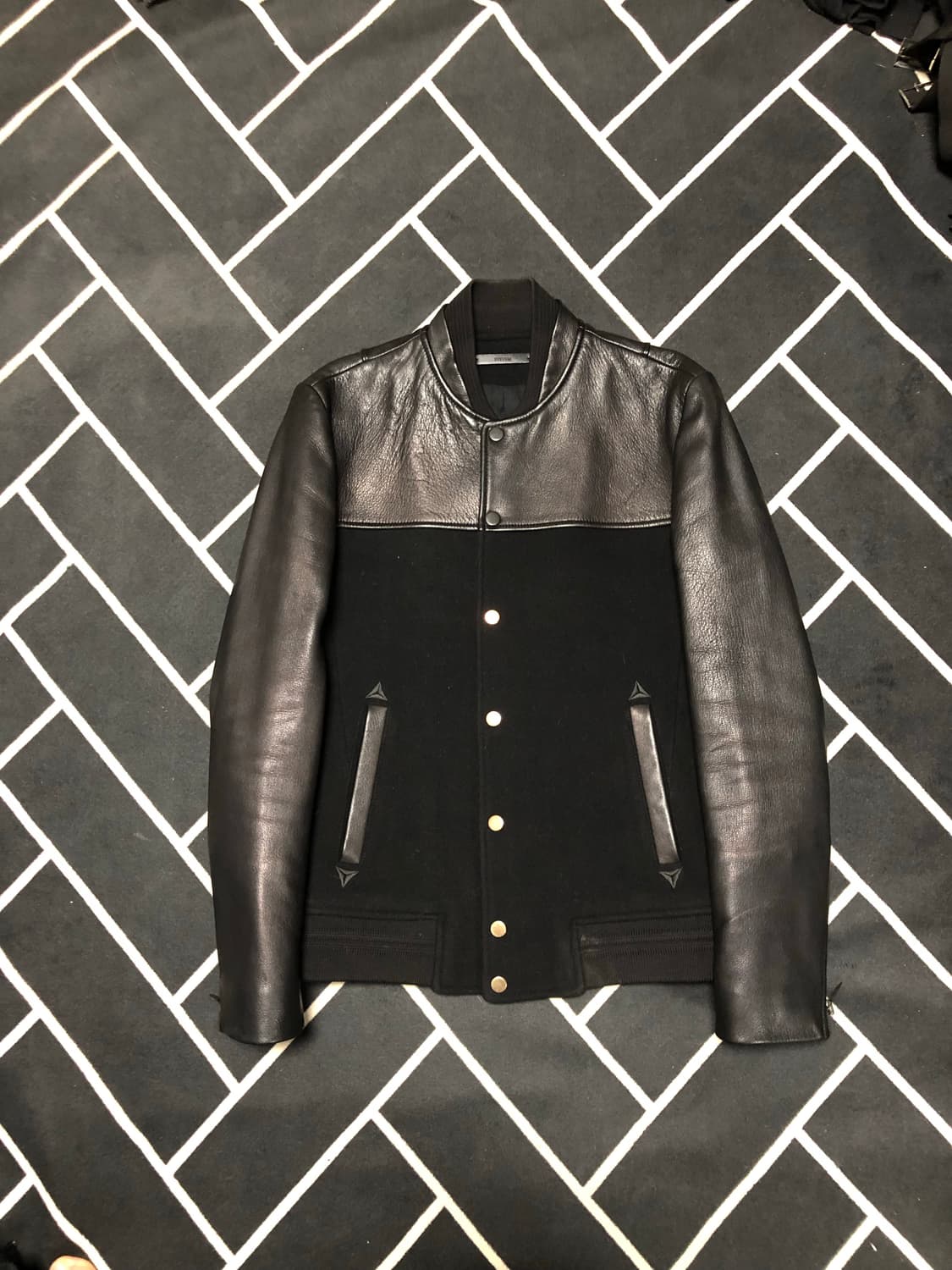 (횡재가)시스템옴므 리얼염소가죽 무스탕자켓/톰포드타임솔리드몽클레어띠어리 상품이미지1