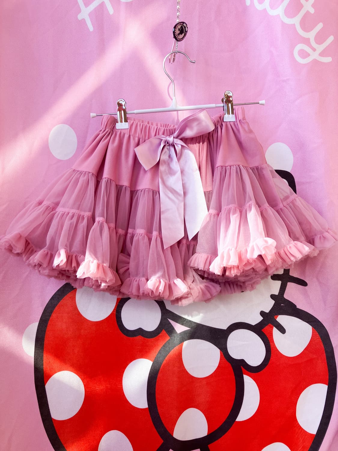 빈티지 핑크 미니 튜튜 스커트 상품이미지1