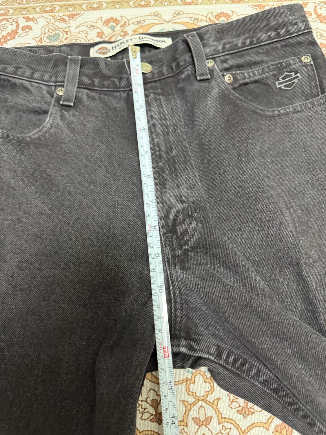 Harley-Davidson 블랙진 33*32 상품이미지10