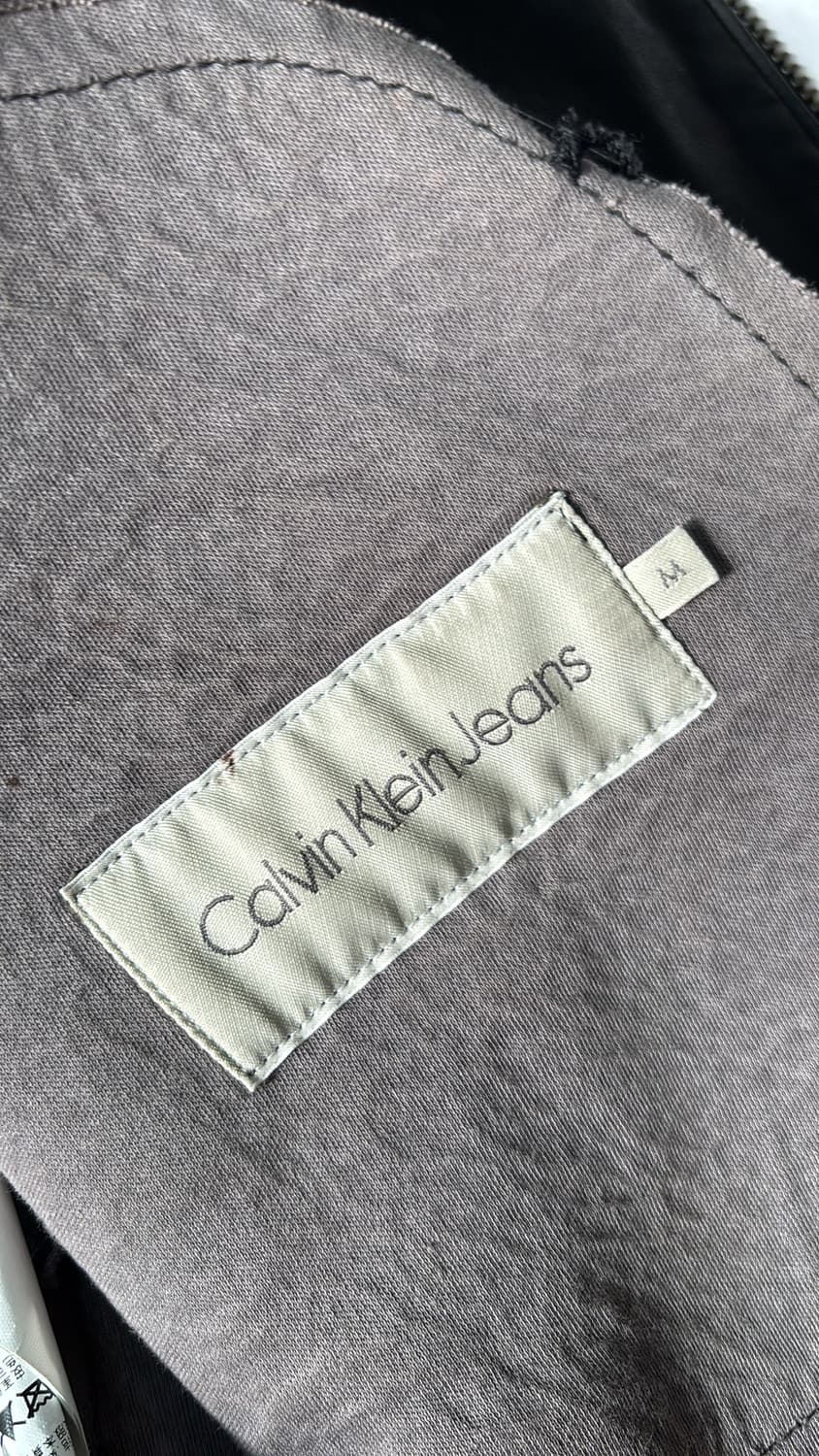 Diagonal Leather Jacket 상품이미지7