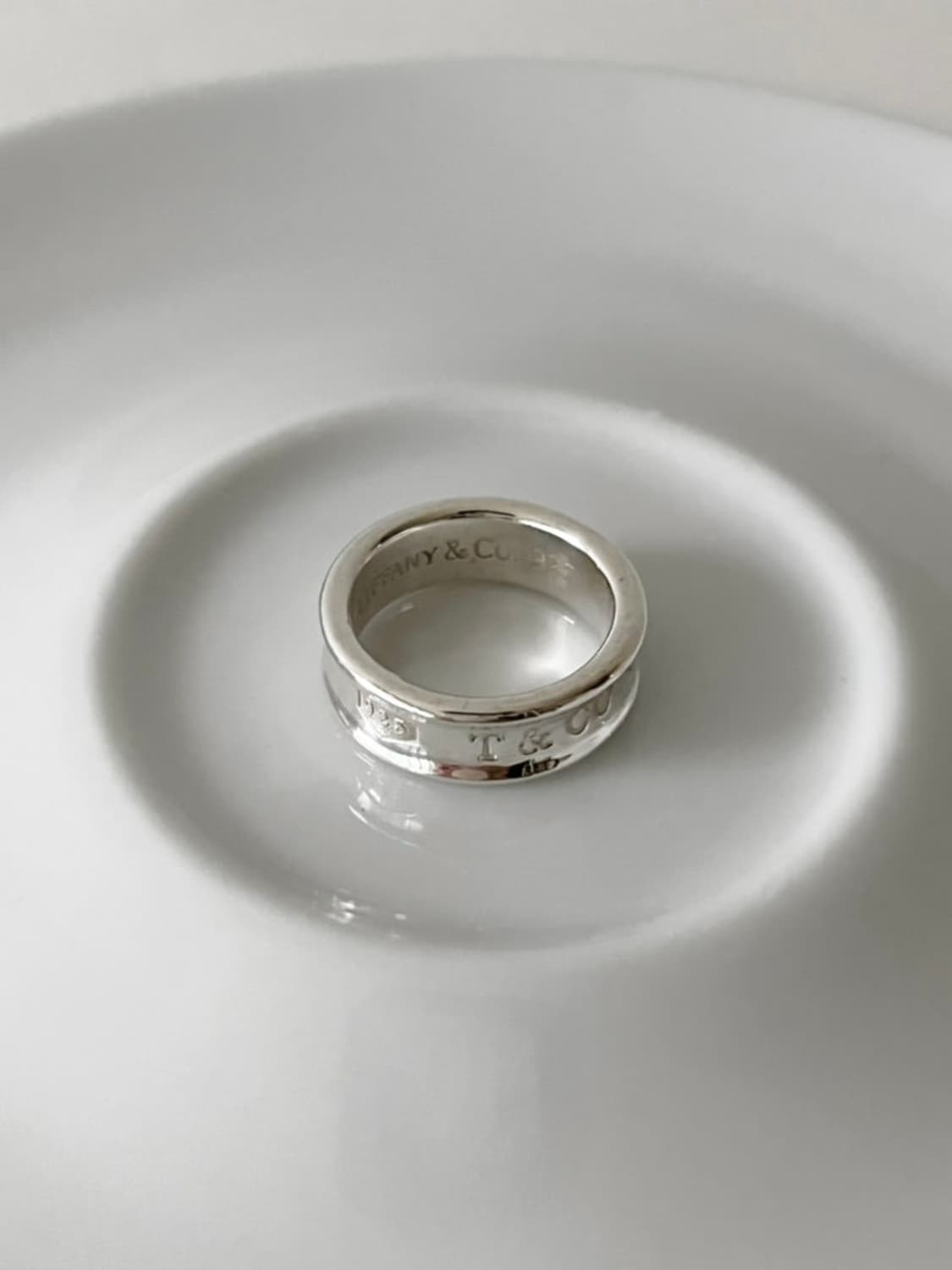 빈티지 티파니앤코 1837 스털링 실버 반지 상품이미지6